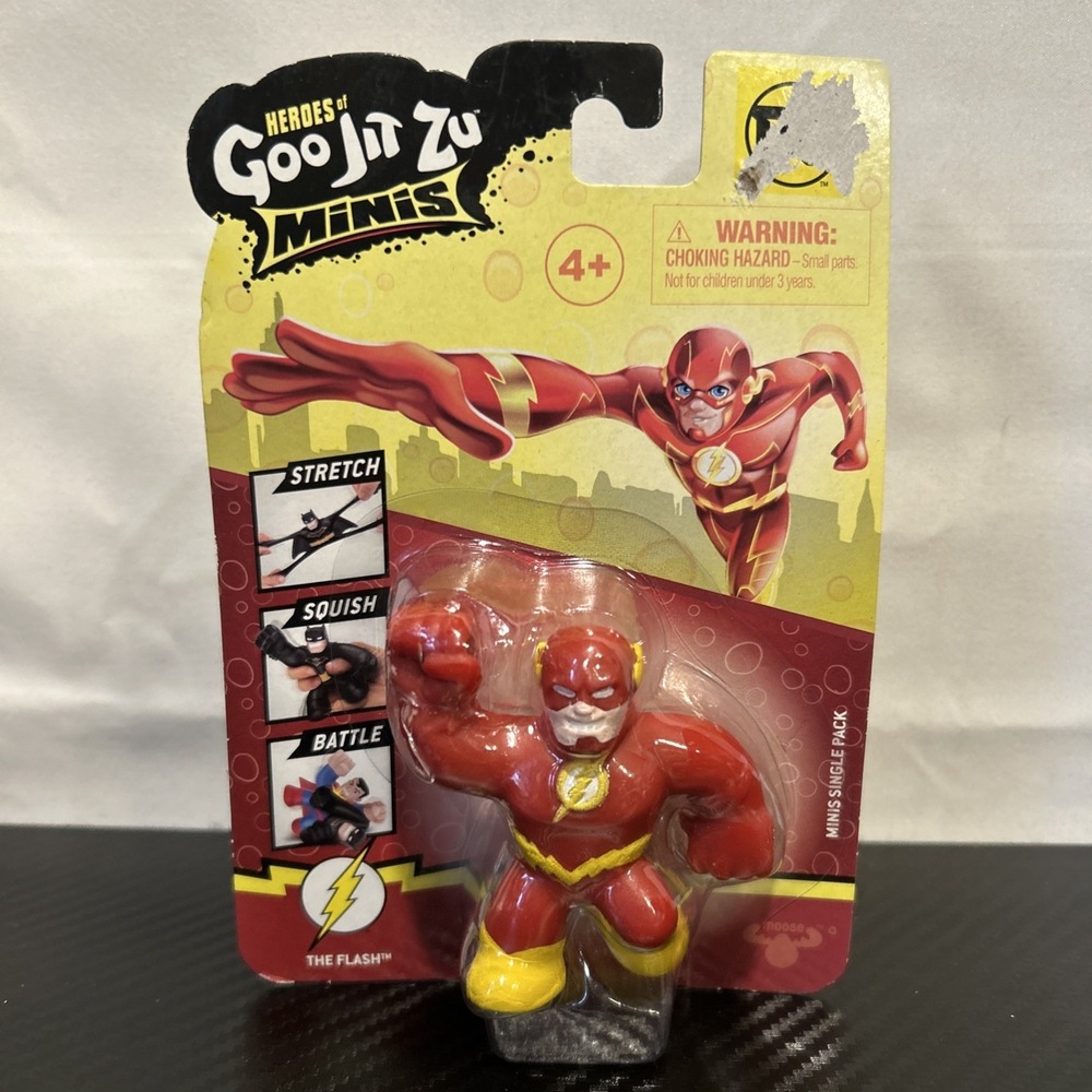 DC HEROES THE FLASH MINIS GOO JIT ZU STRETCHY ACTION FIGURE 2020 BRAND NEW.